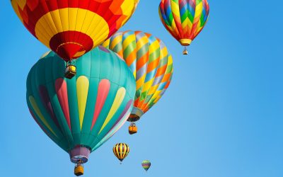 Hot air balloons